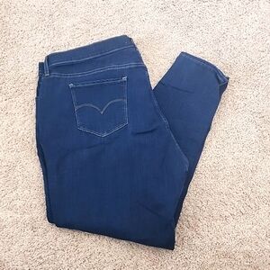 Levi's 711 skinny mid rise jean